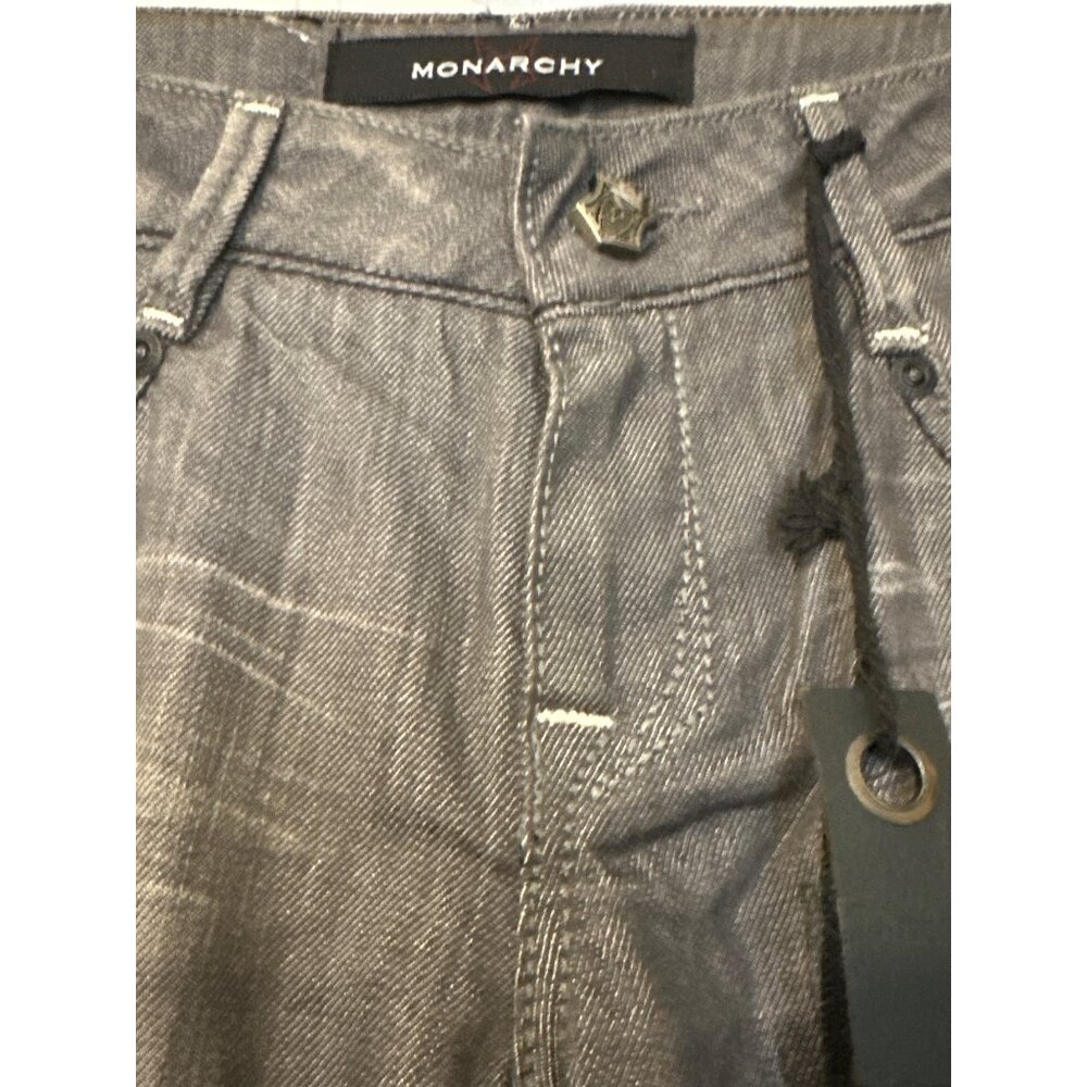 Monarchy Gray Bootcut Womens Jeans W963 Size 28 - Picture 3 of 6